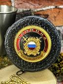 Набор подарочный стопки ( рюмки ) с символикой Полиция ООП МВД РФ в чехле 4х80 мл (4630206) - ВОЕНТОРГ ТЫЛОВИК