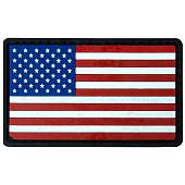 Нашивка ( шеврон патч patch ) тактическая флаг USA США вышитая на липучке 7,5х4,5 красная (2504260) - ВОЕНТОРГ ТЫЛОВИК