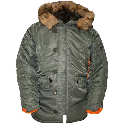 Куртка NORD DENALI аляска HUSKY SAPPORO оливковая (1105855) - HAKKI.RU