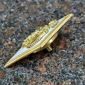Знак нагрудный ( ромб ) ВС РФ об окончании Военной академии ГШ с отличием (2301985) - ВОЕНТОРГ ТЫЛОВИК