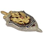Знак фрачный ФСБ РФ 17х29 мм на пимсе (2302006) - ВОЕНТОРГ ТЫЛОВИК