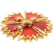 Знак фрачный ГРУ ГШ ВС РФ на пимсе (2302038) - ВОЕНТОРГ ТЫЛОВИК