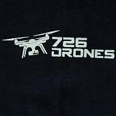 Футболка 726 GEAR мужская Drone черная (1214010) - ВОЕНТОРГ ТЫЛОВИК