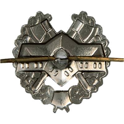 Эмблема ( знак ) петличная ( петлица ) Спецстрой защитная (2102092) - HAKKI.RU
