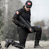 Рубашка TAC тактическая боевая мужская черная (1124015) - ВОЕНТОРГ ТЫЛОВИК