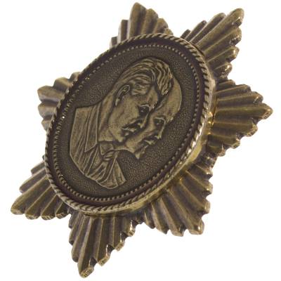 Знак нагрудный Звезда Ленин Сталин закрутка (2301865) - HAKKI.RU