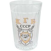 Стакан граненый с символикой КГБ СССР (4609135) - ВОЕНТОРГ ТЫЛОВИК