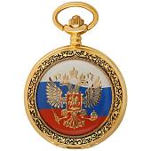 Часы карманные ПОЛЕТ ( POLJOT ) мужские с символикой Герб ( Орел ) России 2035/905.6.001 (4104005) - ВОЕНТОРГ ТЫЛОВИК