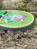 Нашивка ( шеврон патч patch ) тактическая ПОМНИ СВОИ КОРНИ 3D PVC на липучке 5,5х9 оливковая (2504430) - ВОЕНТОРГ ТЫЛОВИК