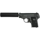 Пистолет GALAXY пневматический страйкбольный Colt 25 с глушителем магазин 7 шт калибр 6 мм (3219028) - ВОЕНТОРГ ТЫЛОВИК