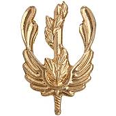 Эмблема ( знак ) петличная ( петлица ) Экологическая служба золотая (2102002) - ВОЕНТОРГ ТЫЛОВИК