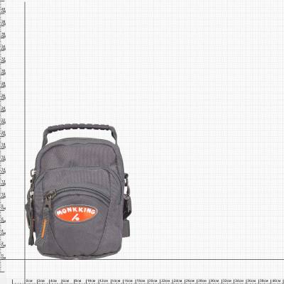 Сумка ( барсетка ) MONKKING поясная G-27 серая (3310136) - HAKKI.RU