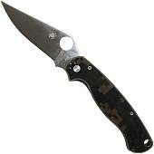 Нож складной Spyderco с клипсой CPM S30V цифра зеленая (3914016)  - ВОЕНТОРГ ТЫЛОВИК
