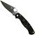 Нож складной Spyderco с клипсой CPM S30V цифра зеленая (3914016)  - HAKKI