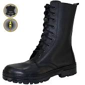 Ботинки с высоким берцем ( берцы ) GARSING ( ГАРСИНГ ) AVIATOR 705 демисезонные на молнии черные (1502109) - ВОЕНТОРГ ТЫЛОВИК