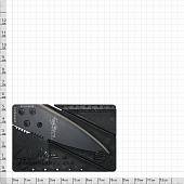 Нож складной ( визитка ) IAIN SINCLAIR CardSharp 2 classic черный (3914048)  - ВОЕНТОРГ ТЫЛОВИК