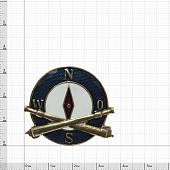 Знак нагрудный Наводчик артиллерии закрутка (2305091) - ВОЕНТОРГ ТЫЛОВИК