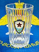Стакан граненый с символикой ОТЛИЧНИК ВВС СССР (4609188) - ВОЕНТОРГ ТЫЛОВИК