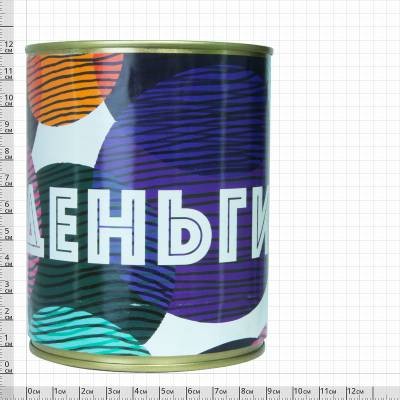 Копилка консервная банка подарочная Я люблю деньги (4805023) - HAKKI.RU