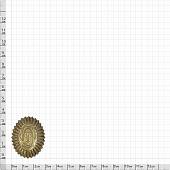 Кокарда ФСО России защитная (2105949) - ВОЕНТОРГ ТЫЛОВИК