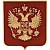 Жетон ( знак ) Герб РФ ( Орел на щите ) 37 мм без крепления золотистый (2306018) - HAKKI
