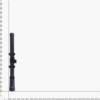 Прицел оптический RIFLESCOPE фиксированный с кронштейном 4х15 черный (3005099) - HAKKI.RU