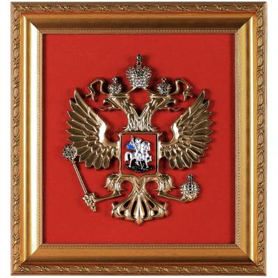 Панно РФ ( Герб РФ ) 260x280 (4406042) - HAKKI.RU