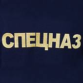 Футболка c символикой Спецназ ( кулак с автоматом ) / Спецназ вышитая черная (1208017) - ВОЕНТОРГ ТЫЛОВИК