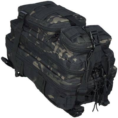 Рюкзак TAC штурмовой 30х45х23 30 л камуфлированный черный (3306968) - HAKKI.RU