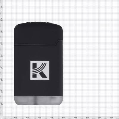 Зажигалка КАЛАШНИКОВ Zenga Квадро газовая черная (4403142) - HAKKI.RU