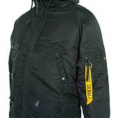 Куртка NORD DENALI аляска HUSKY DENALI BLACK LINE черная (1105174) - ВОЕНТОРГ ТЫЛОВИК