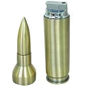 Зажигалка газовая Патрон LIGHTER BULLET 200 мм золотистая (4403159) - ВОЕНТОРГ ТЫЛОВИК