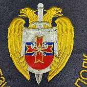 Вымпел с символикой Президентский полк ФСО России вышитый большой 25х32 темно-синий (4504096) - ВОЕНТОРГ ТЫЛОВИК