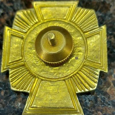Знак нагрудный 300 лет Инженерным войскам России закрутка (2301196) - HAKKI.RU
