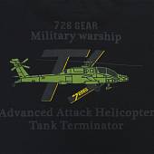 Футболка 726 GEAR мужская Military warship черная (1214019) - ВОЕНТОРГ ТЫЛОВИК