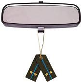 Вымпел мини в авто погоны вышитые  Лейтенант ВДВ России (4501070) - ВОЕНТОРГ ТЫЛОВИК