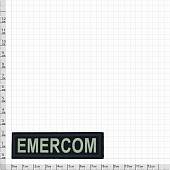 Нашивка ( шеврон ) на грудь EMERCOM пластизолевая (2501990) - ВОЕНТОРГ ТЫЛОВИК