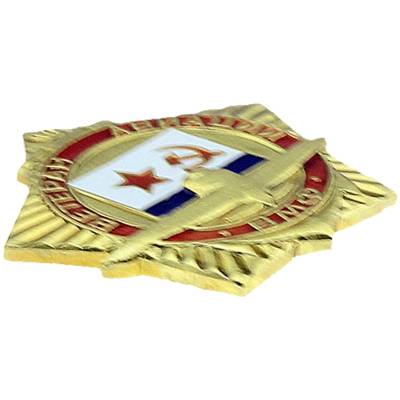 Знак нагрудный Ветеран авиации ВМФ СССР закрутка (2301165) - HAKKI.RU