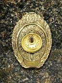 Знак нагрудный Уголовный розыск РСФСР  на закрутке (2305089) - ВОЕНТОРГ ТЫЛОВИК
