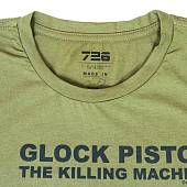 Футболка 726 GEAR мужская Glock Pistol оливковая (1214012) - ВОЕНТОРГ ТЫЛОВИК