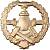 Эмблема ( знак ) петличная ( петлица ) Трубопроводные войска золотистая (2102074) - HAKKI