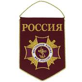 Вымпел с символикой ВВ ( Внутренние войска ) МВД России вышитый средний 17х24 краповый (4503079) - ВОЕНТОРГ ТЫЛОВИК