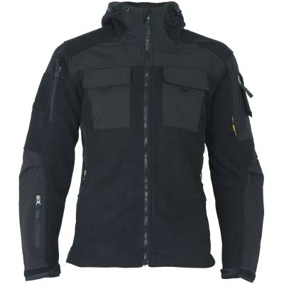 Куртка 726 GEAR тактическая демисезонная флисовая черная (1105951) - HAKKI.RU