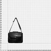 Сумка ( портфель ) Pakistan для ноутбука мужская Small кожаная 10 л 35х25х12 черная (3310172) - ВОЕНТОРГ ТЫЛОВИК