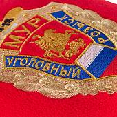 Подушка сувенирная с вышивкой МУР ( Московский Уголовный розыск ) 35х35 красная (4408029) - ВОЕНТОРГ ТЫЛОВИК