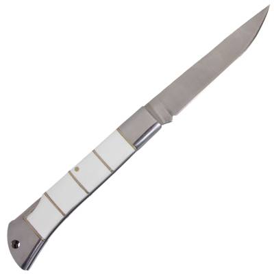 Нож складной Stainless Steel knife белый (3914044)  - HAKKI.RU