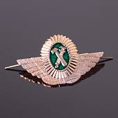 Кокарда МПС СССР золотистая (2105955) - ВОЕНТОРГ ТЫЛОВИК