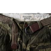 Брюки ( штаны ) Abercrombie & FItch мужские карго демисезонные c боковыми карманами камуфлированные нато зеленый (1101804) - ВОЕНТОРГ ТЫЛОВИК