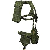 Рюкзак десантника РД-54 камуфлированный с подсумками 35х35х10 12 л цифра зеленая (3306935) - ВОЕНТОРГ ТЫЛОВИК