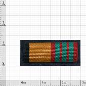 Планка №1 МО За отличие в военной службе 3 степени пришивная синяя (2405040) - ВОЕНТОРГ ТЫЛОВИК